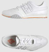 harley davidson white sneakers